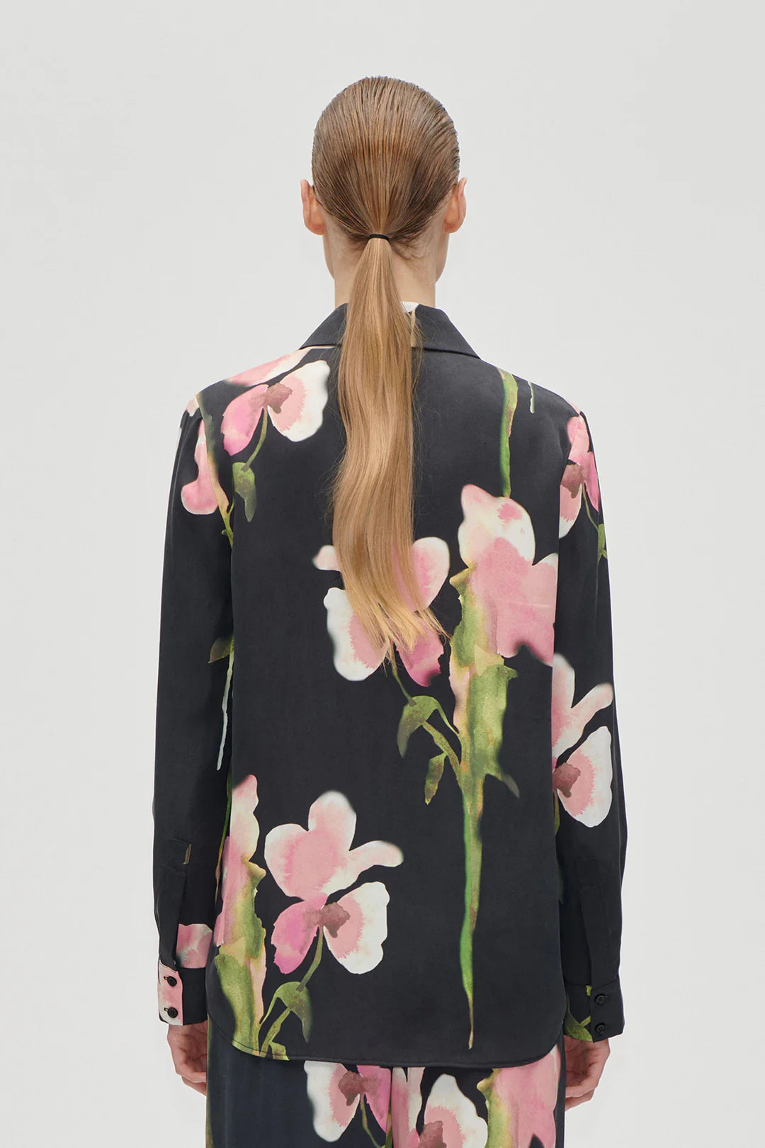 Long Sleeve Shirt - Melting Flowers by Stine Goya