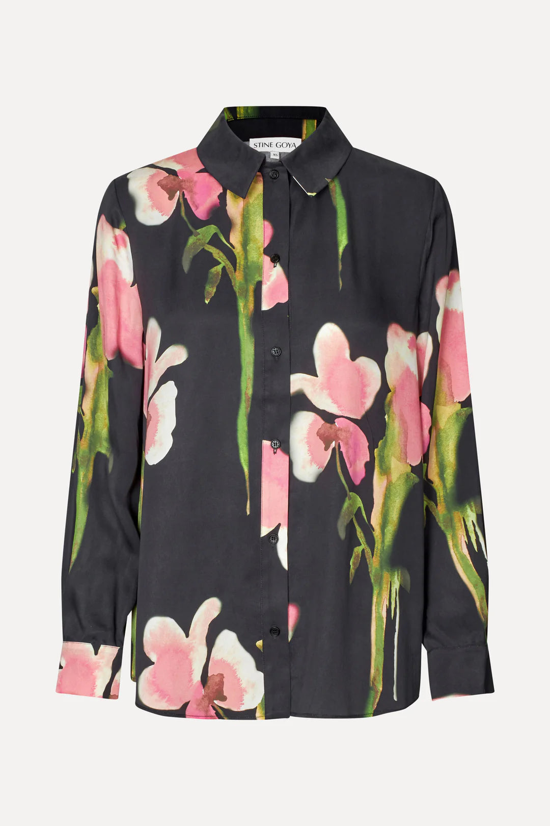 Long Sleeve Shirt - Melting Flowers by Stine Goya