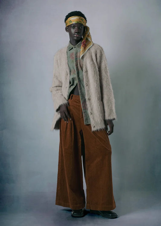 Corduroy Tahti Trousers - Whisky by Kawakey