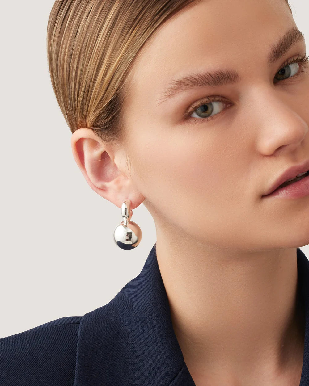 Lyra Earrings - Silver by Jenny Bird