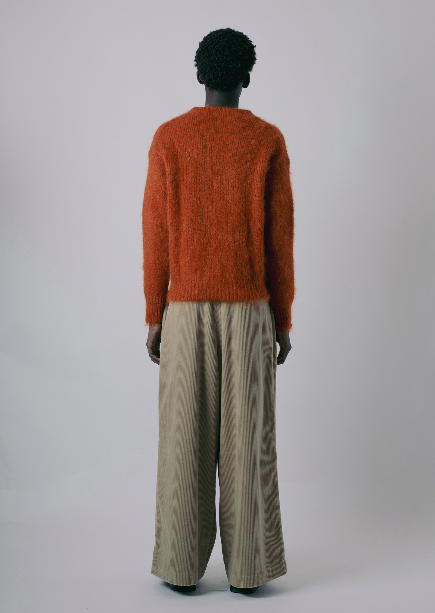 Lily Mohair Jumper - Retro Red by Kawakey