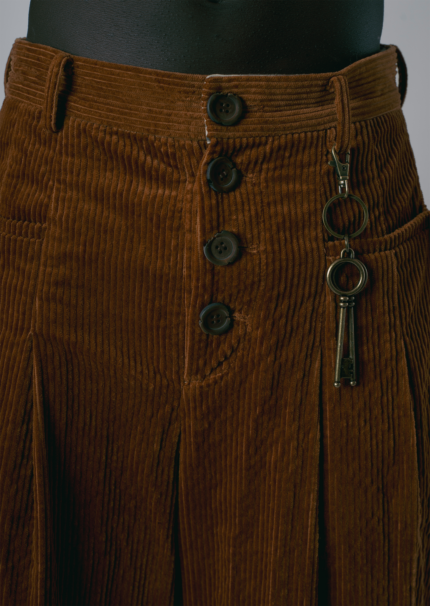 Corduroy Tahti Trousers - Whisky by Kawakey