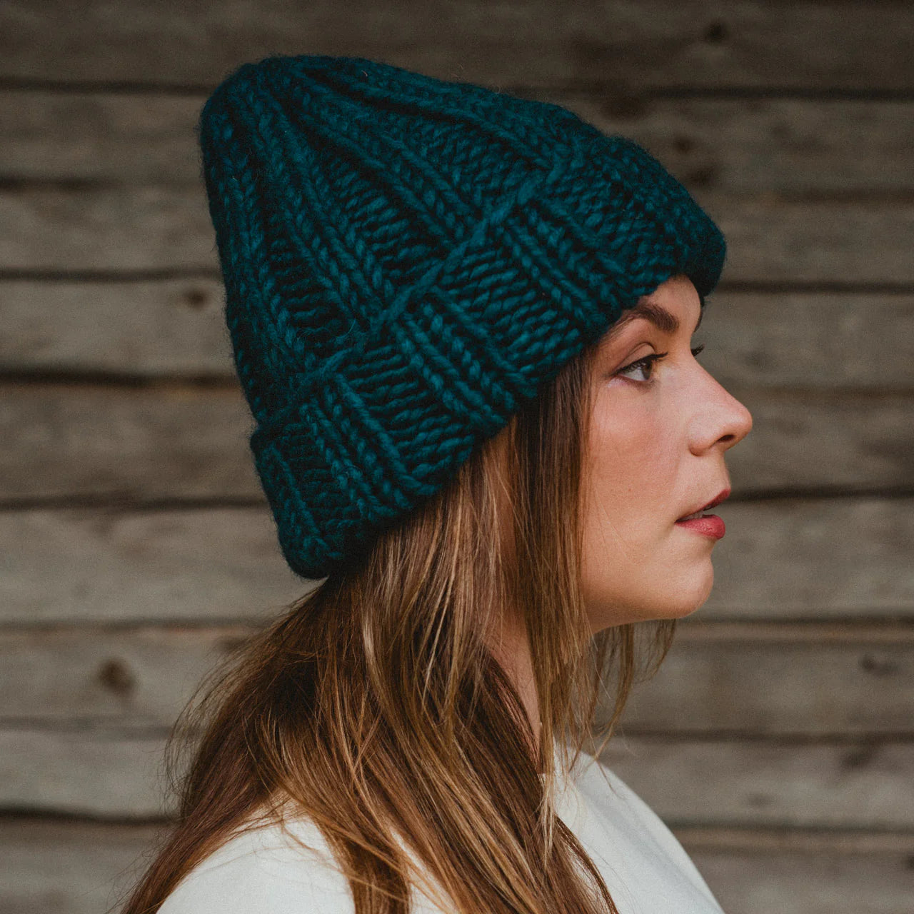 Muffi Beanie - Spruce Green Floristi by Myssy