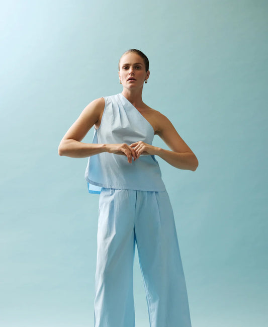 Moon Flower Pants - Dream Blue by Alchemist