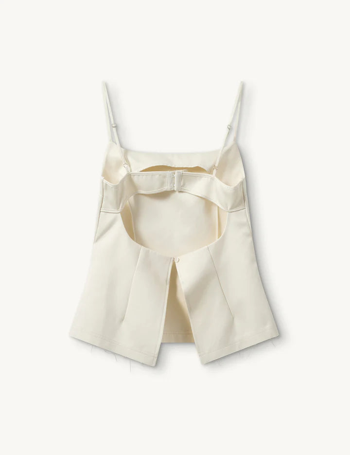 Kelly Top - Ivory by The Garment