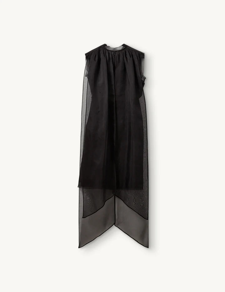 Vivaldi Shift Dress - Black by The Garment