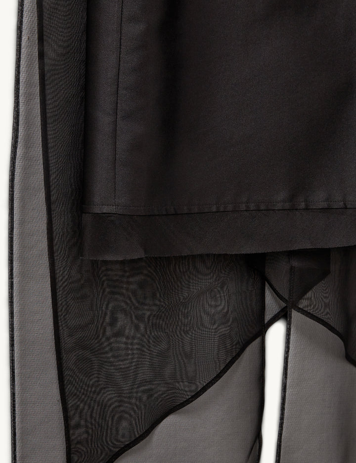 Vivaldi Shift Dress - Black by The Garment