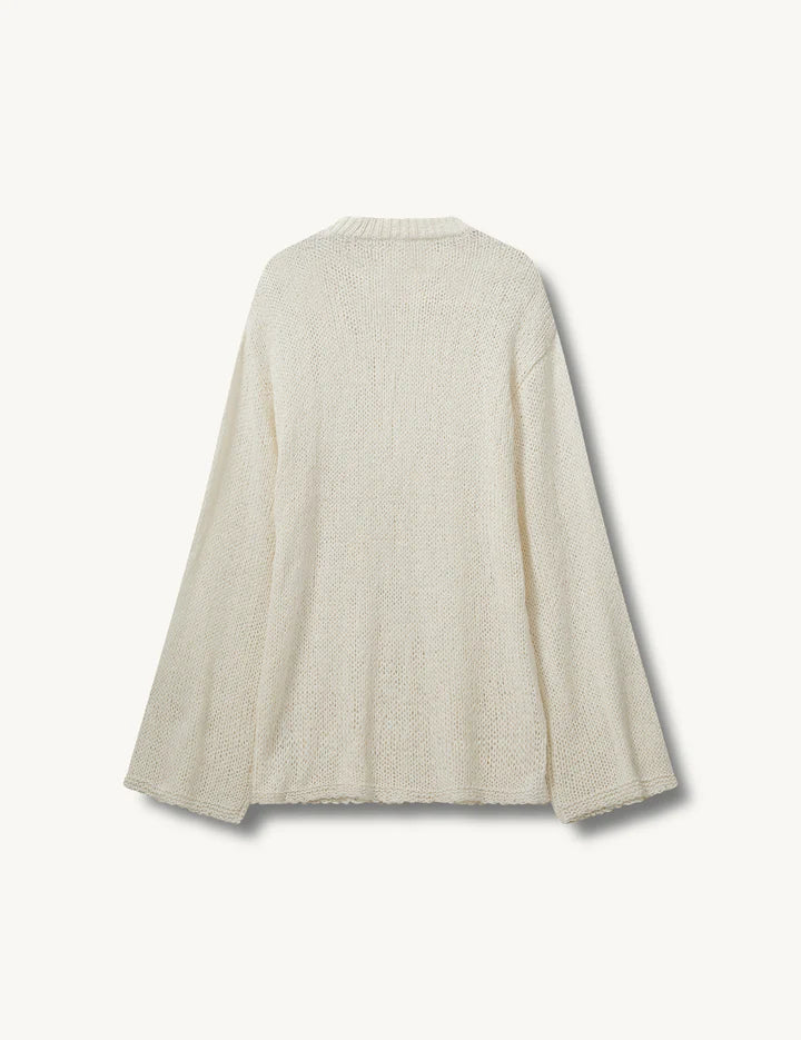 Literno Sweater - Cream by The Garment