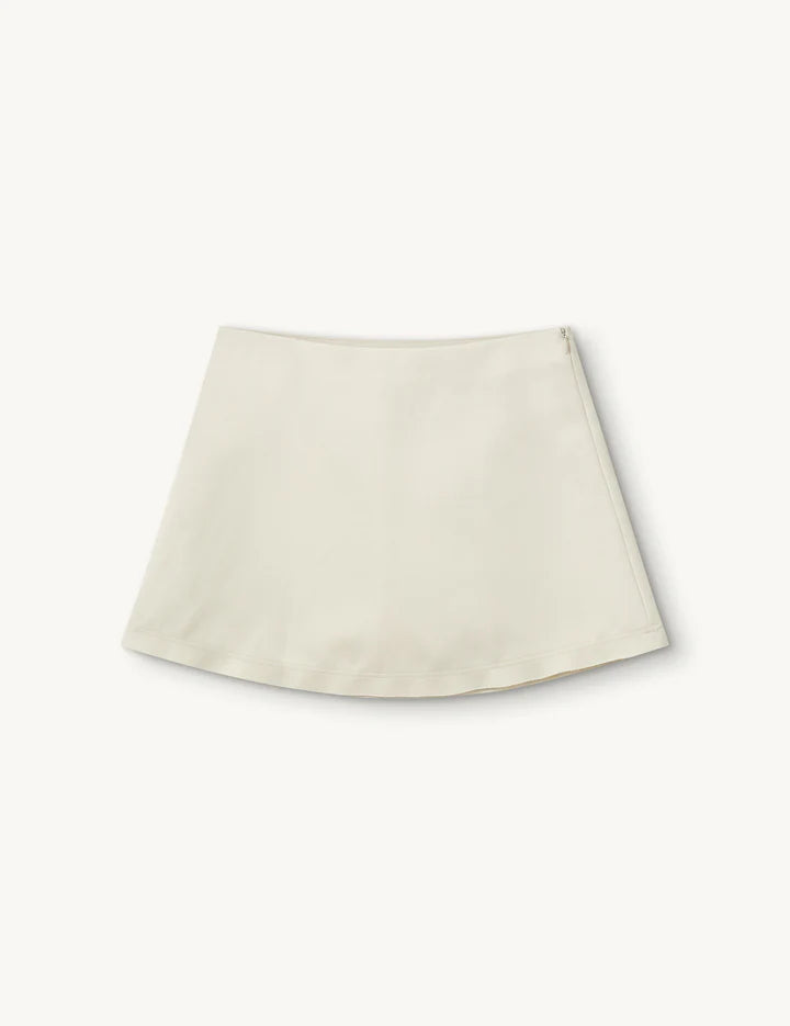 Kelly Mini Skirt - Ivory by The Garment
