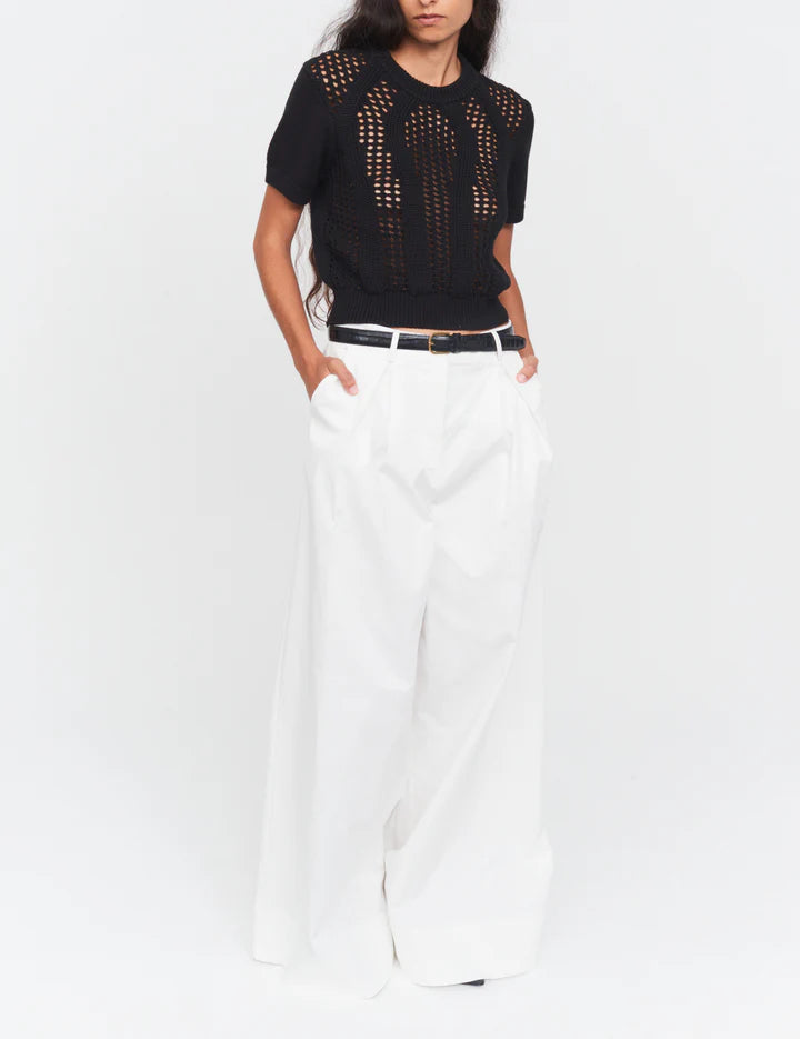 Avelino Pants - Cream by The Garment