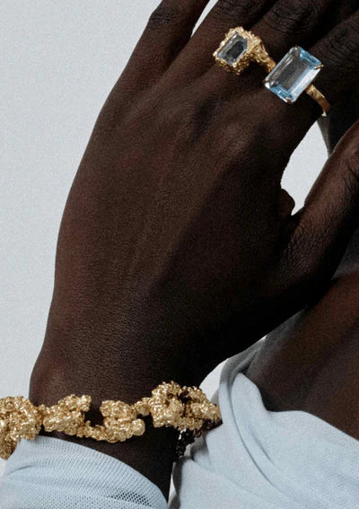 Chain of Riddle Bracelet - Gold by House of Vincent