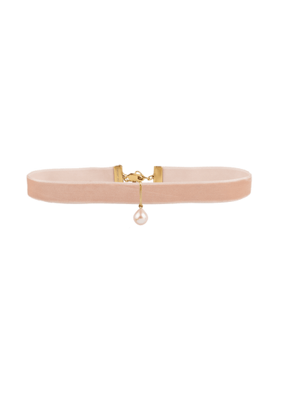 String of Venus Choker Teardrop - Gold by House of Vincent