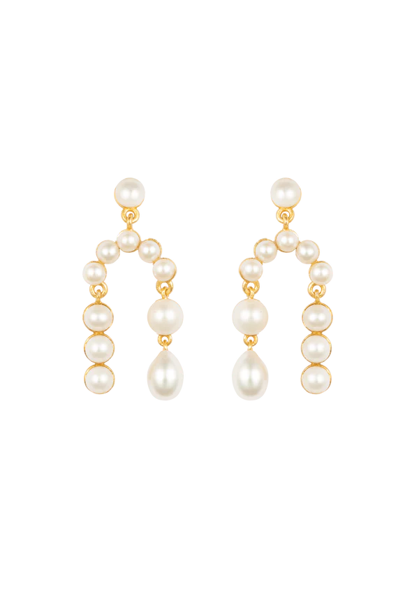 Venus Equity Earrings - Gold House of Vincent
