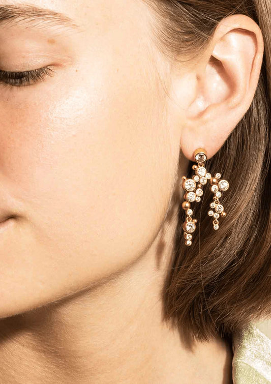 Ember Mirage Earring - Gold House of Vincent