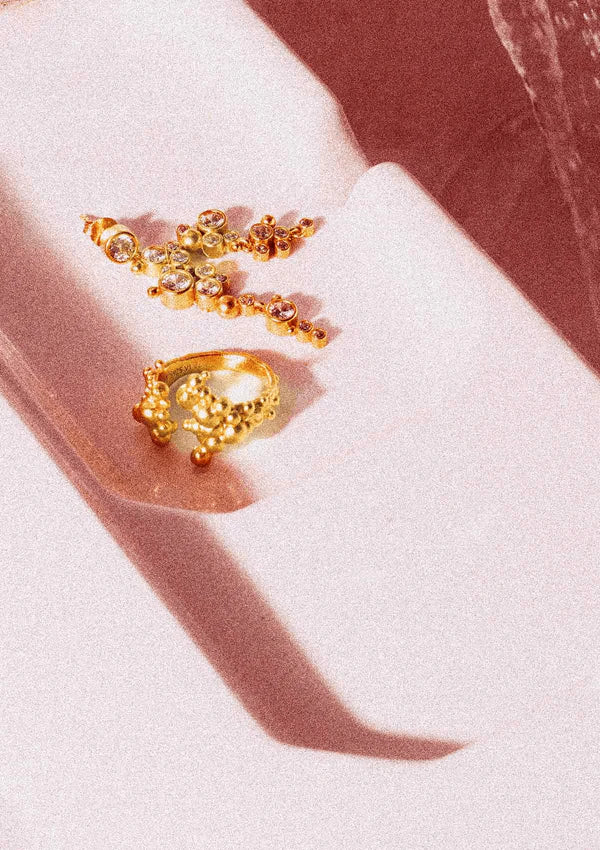 Ember Mirage Earring - Gold House of Vincent