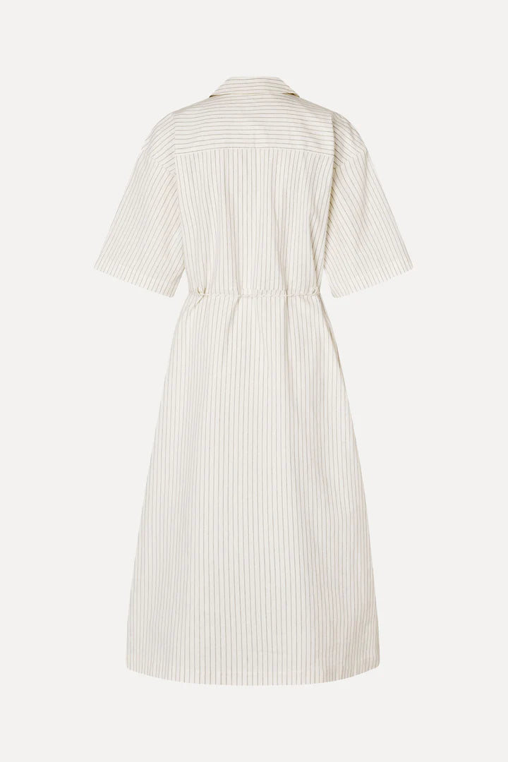 Workwear Midi Dress - Mimosa Stripe by Stine Goya
