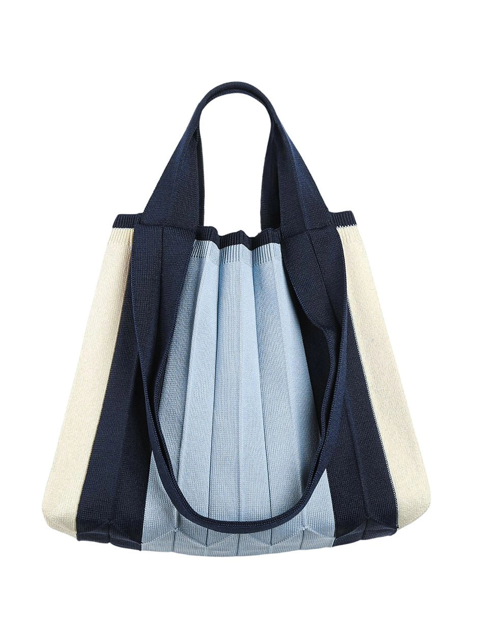 New 2Way Shopper Bag - Blue by PleatsMama