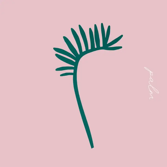 Green wooden palm by Milin