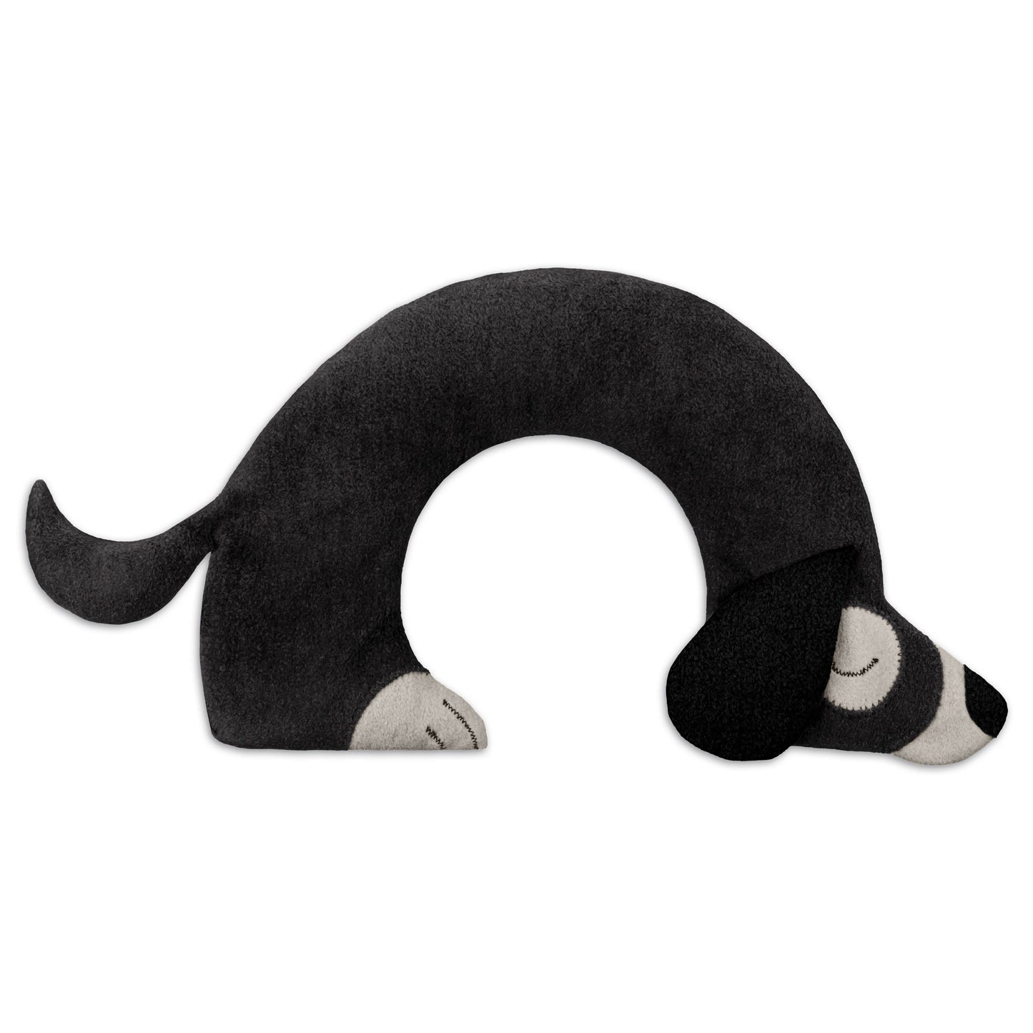 Organic Grain Pillow Neck Heating Pad Dog - Brown by Leschi