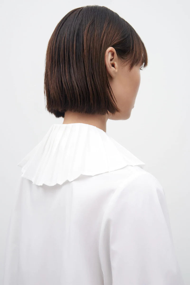 Geo Shirt - White by Kowtow