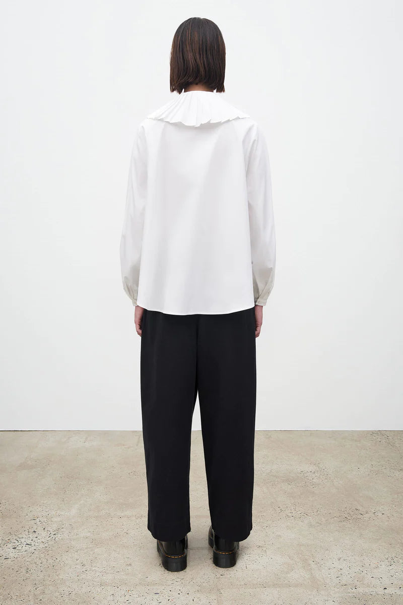 Geo Shirt - White by Kowtow