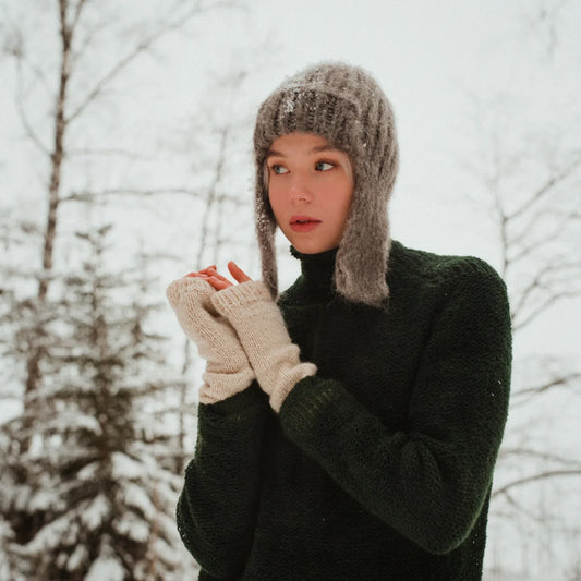 Lento Beanie - Light Grey by Myssy