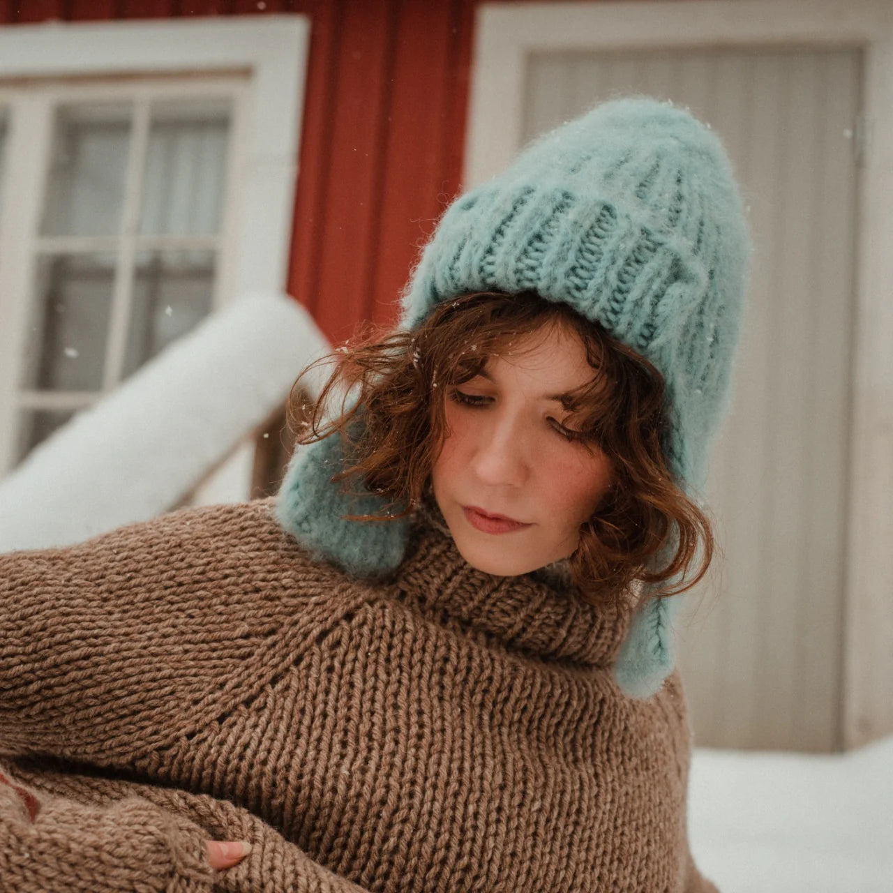 Lento Beanie - Frozen Blue by Myssy