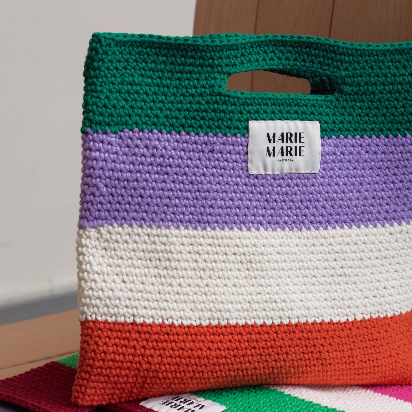 Max Crochet Square Bag by Marie Marie