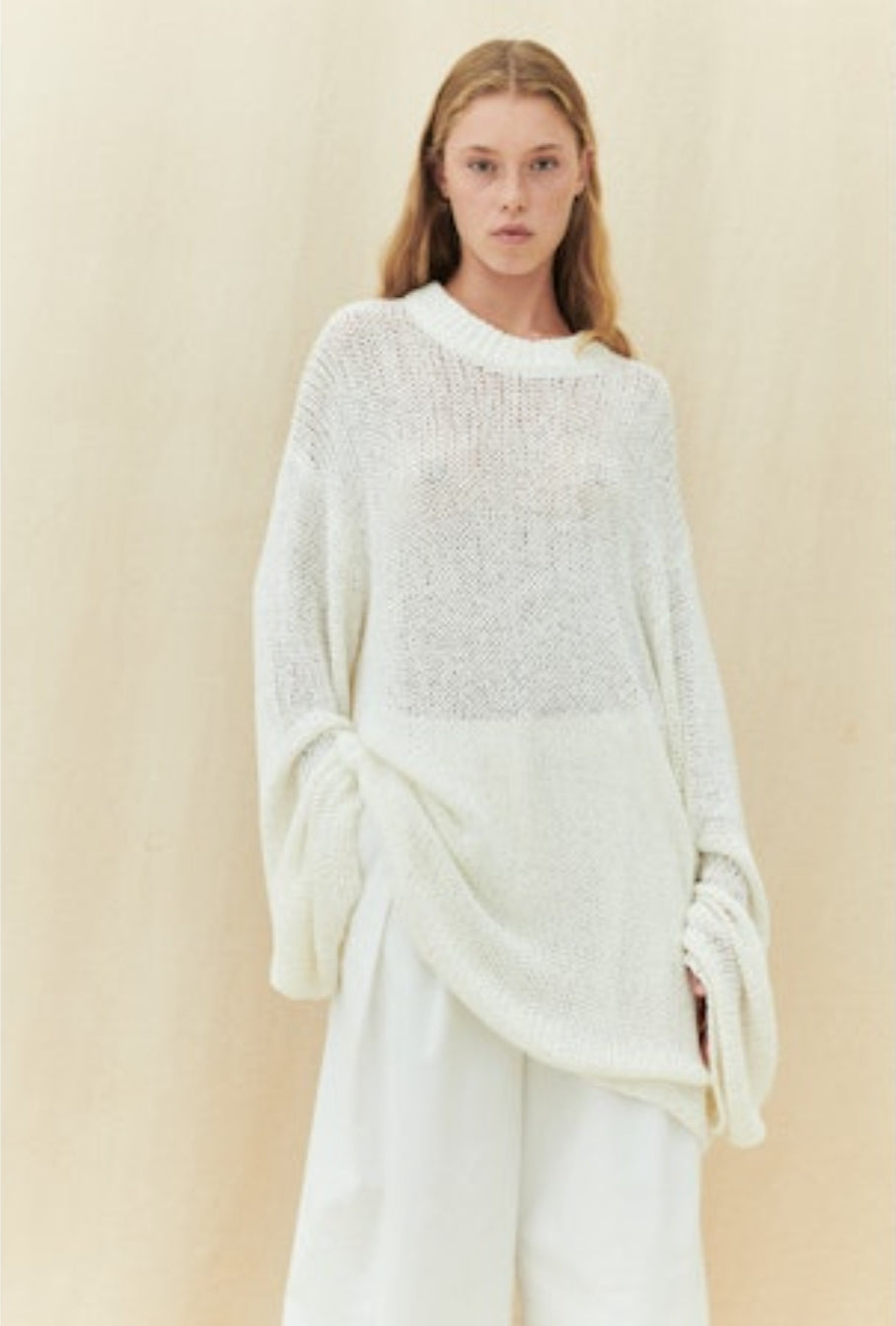 Literno Sweater - Cream by The Garment