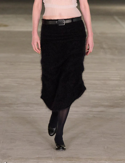 Maja Long Skirt - Black by A. Roege Hove