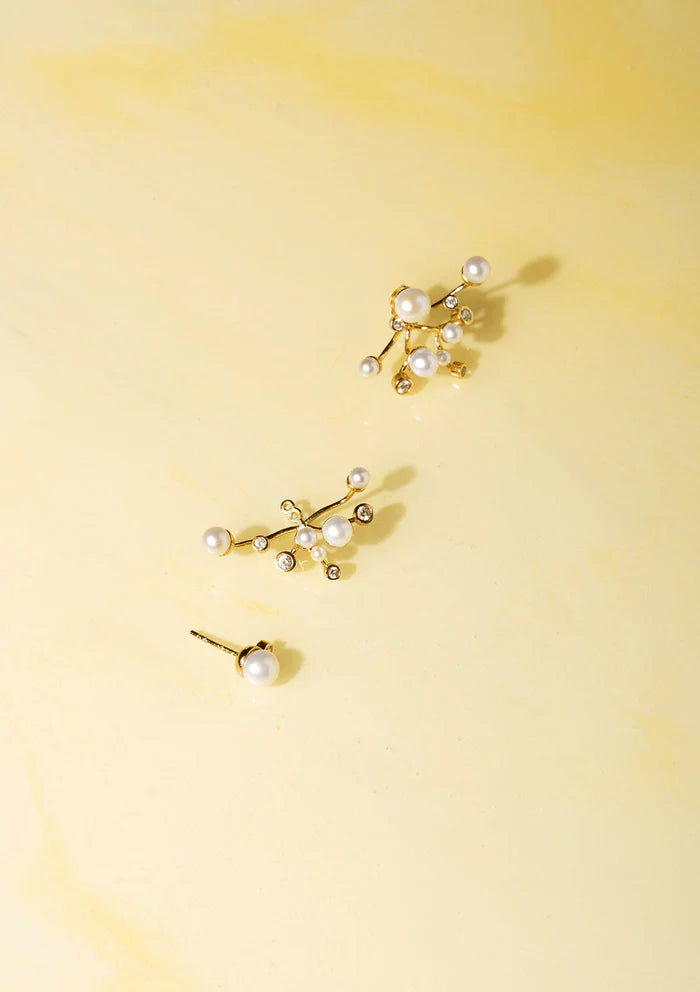 Venus Symphony Earrings - Gold House of Vincent