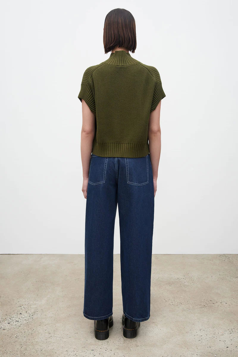 Unity Vest - Moss by Kowtow