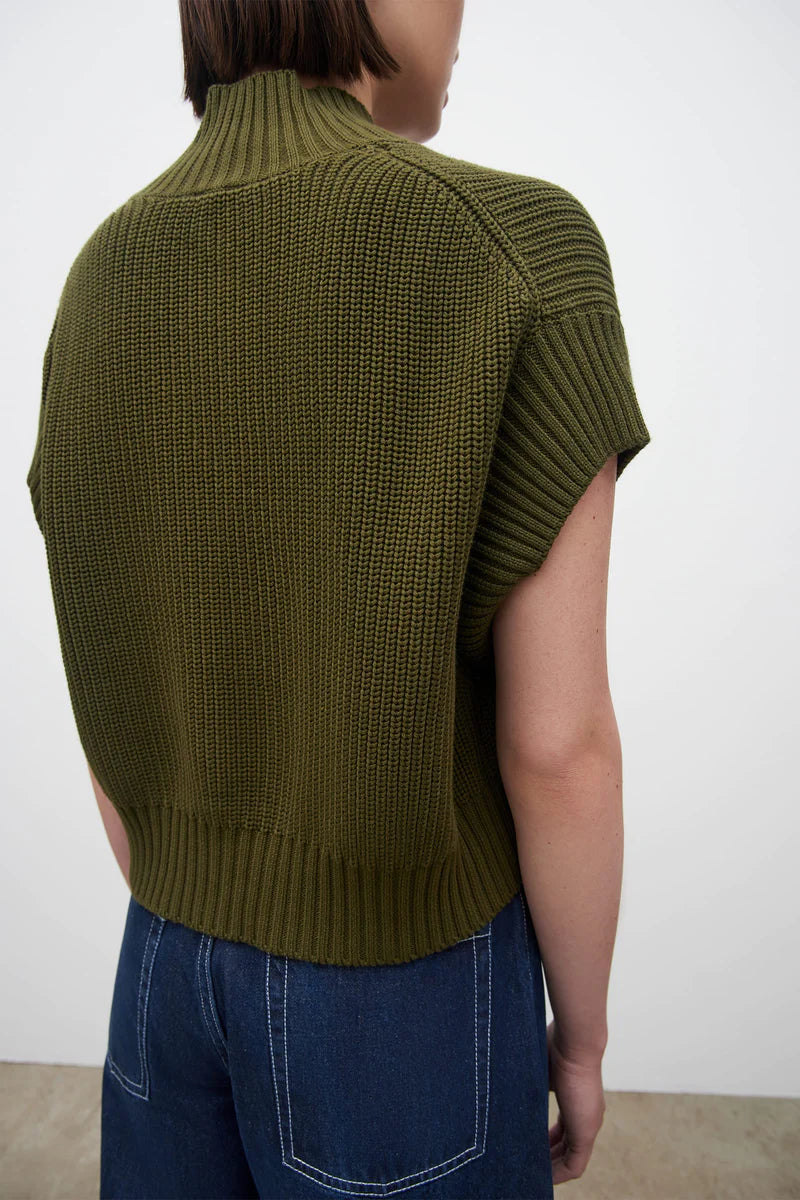 Unity Vest - Moss by Kowtow