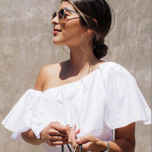 Medium Icon Hoops Gold by Jenny Bird