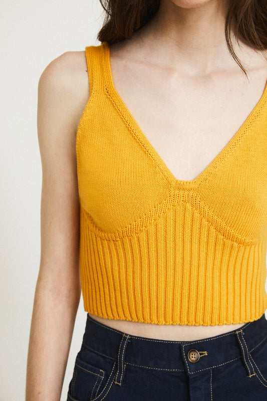 Francoise Top - Yellow by Rita Row