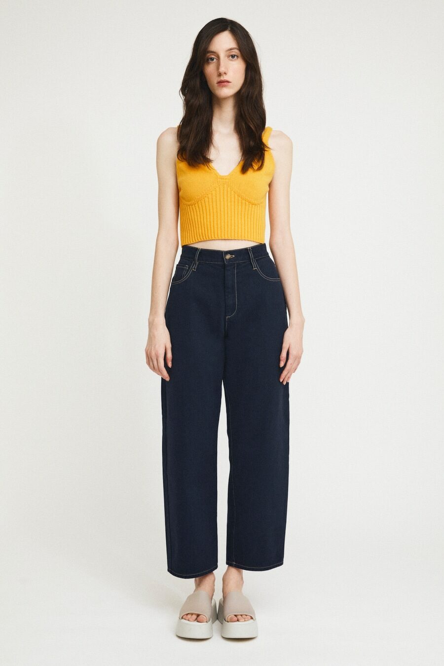 Francoise Top - Yellow by Rita Row