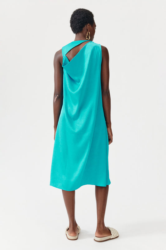 Amami Dress - Peacock Blue by Baum und Pferdgarten