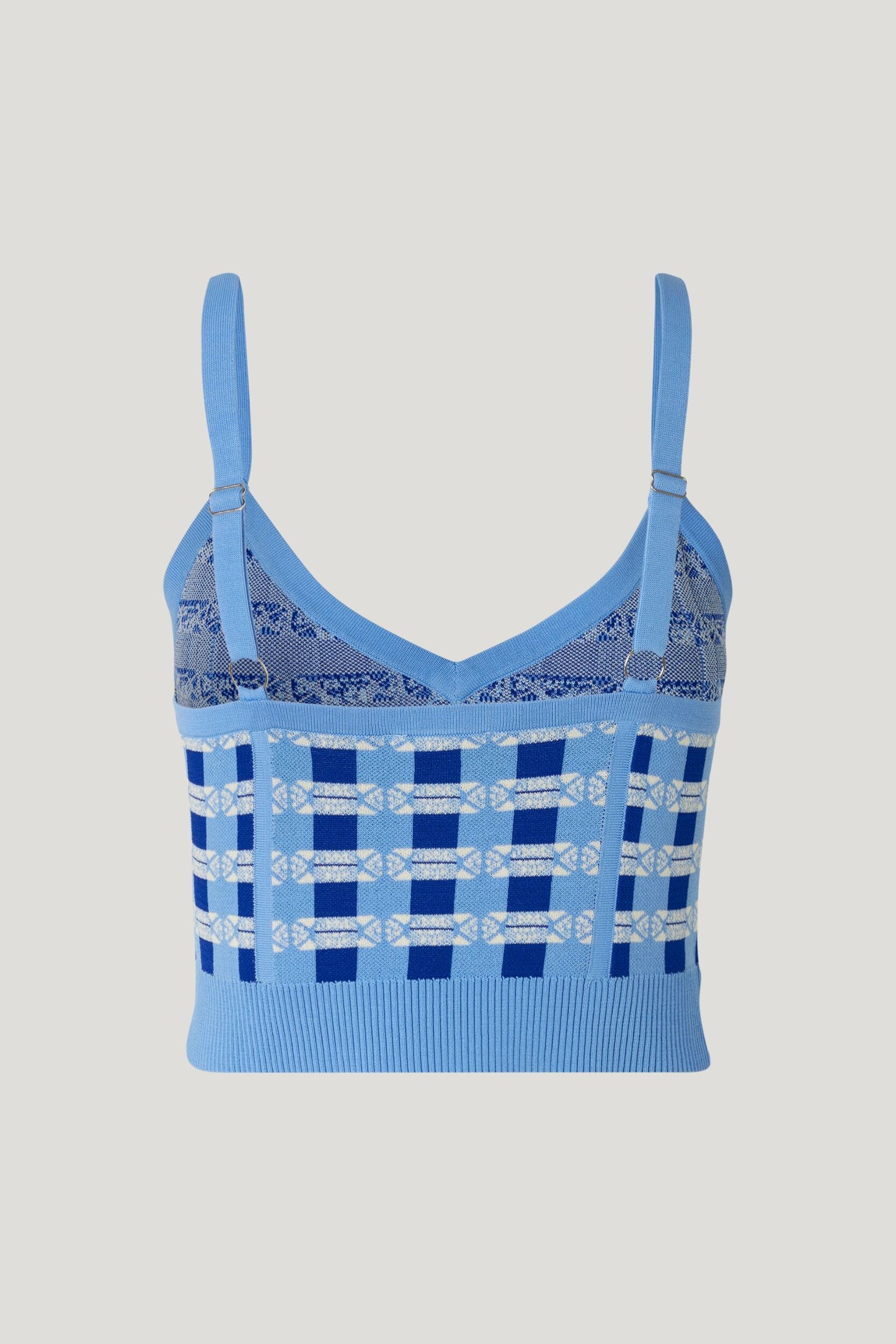 Cypre Sweater - Blue Check by Baum und Pferdgarten