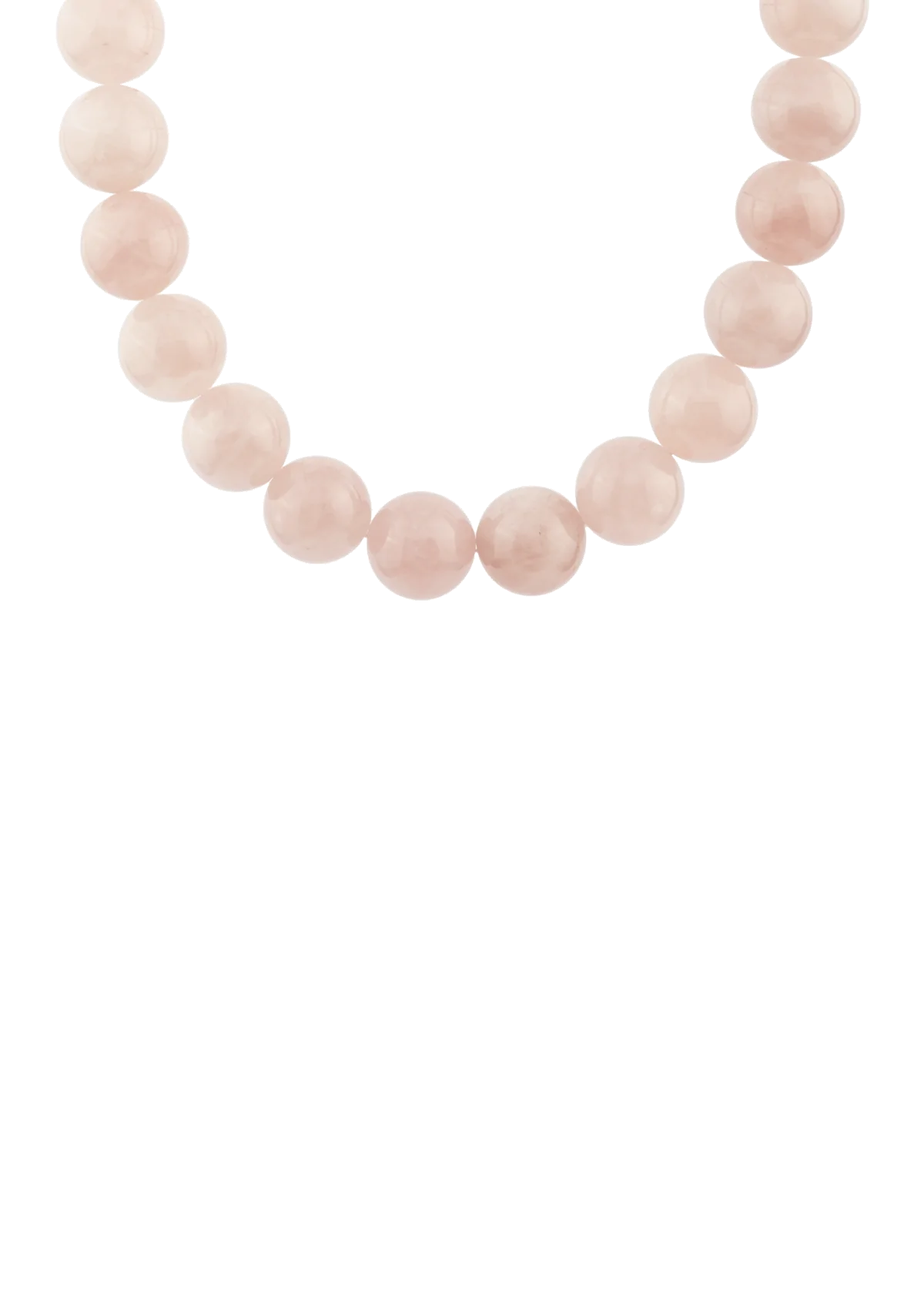 Arcade Fortune Choker Necklace - Rose Candy Quartz by House of Vincent