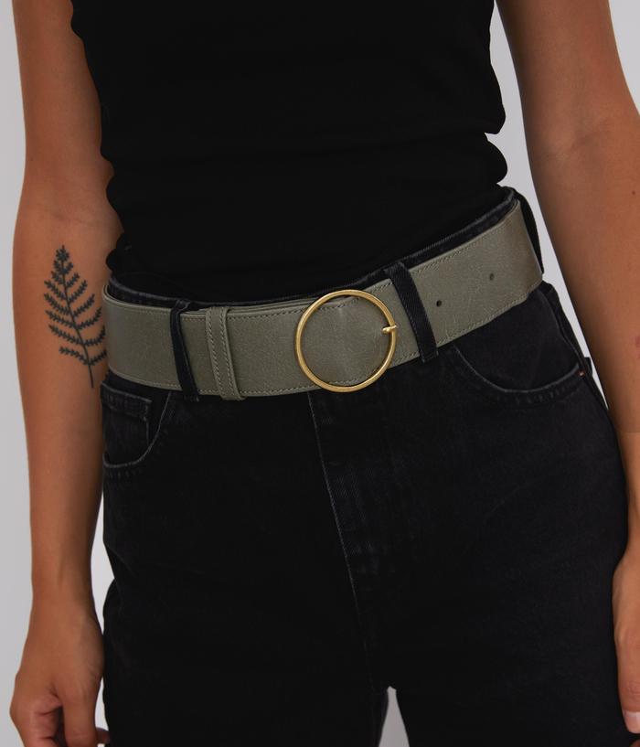 Ora Wide Belt Sage by Matt & Nat