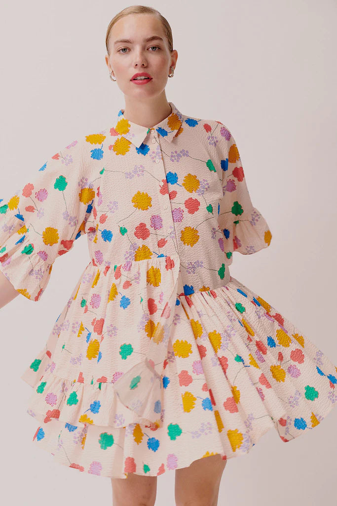 Elaine Dress - Carnation Garden by Hofmann Copenhagen – The Modu Shop