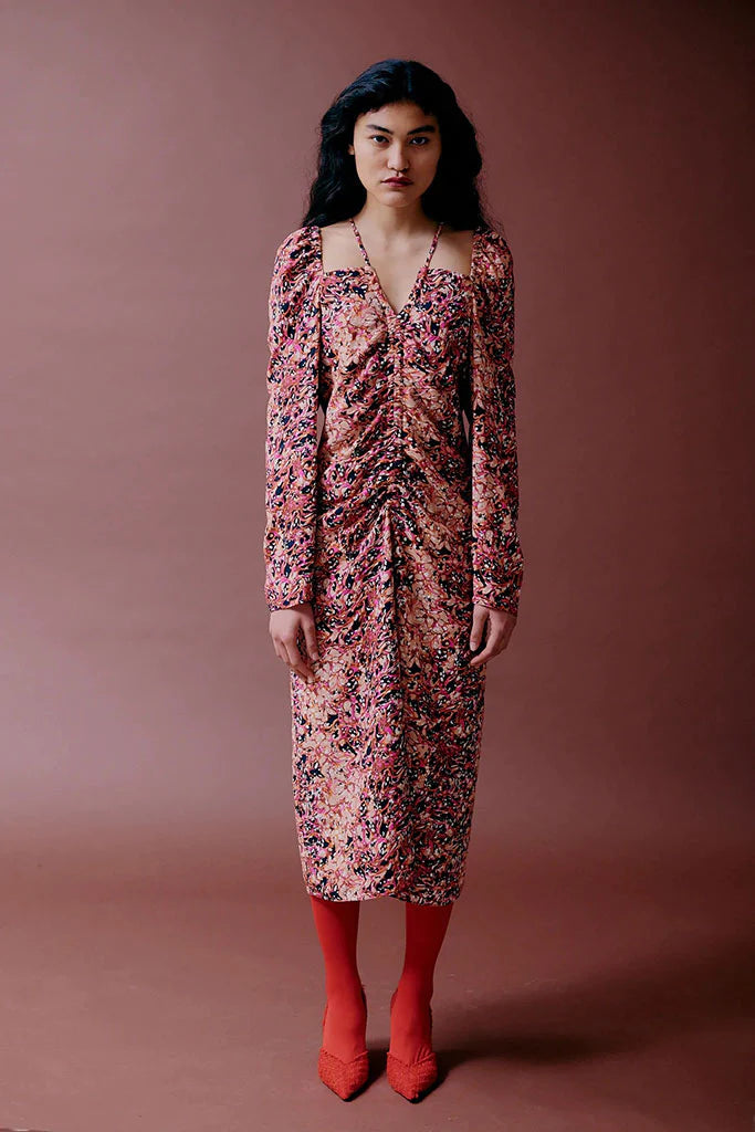 Sara Dress - Fuschia Bronze by Hofmann Copenhagen