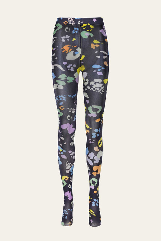 Vero Stockings - Black Leopard by Stine Goya