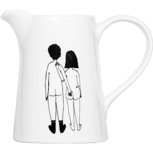 Jug Naked Couple Back by Helen B