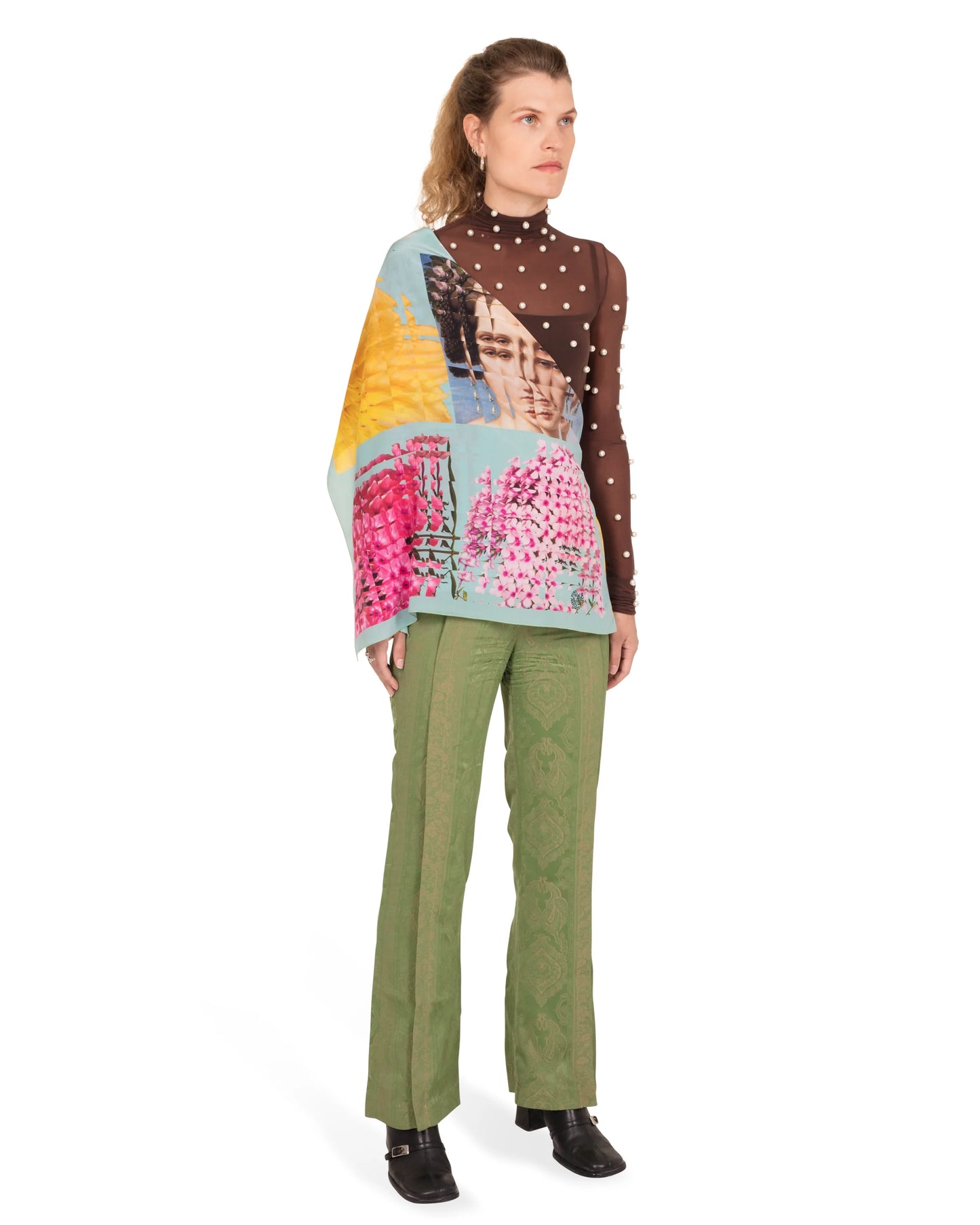 La Contessa Silk Scarf – Limited Edition by Quinta Maso