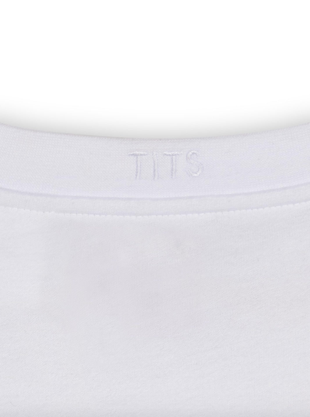 Tits Shirt in White/Black by T.I.T.S.
