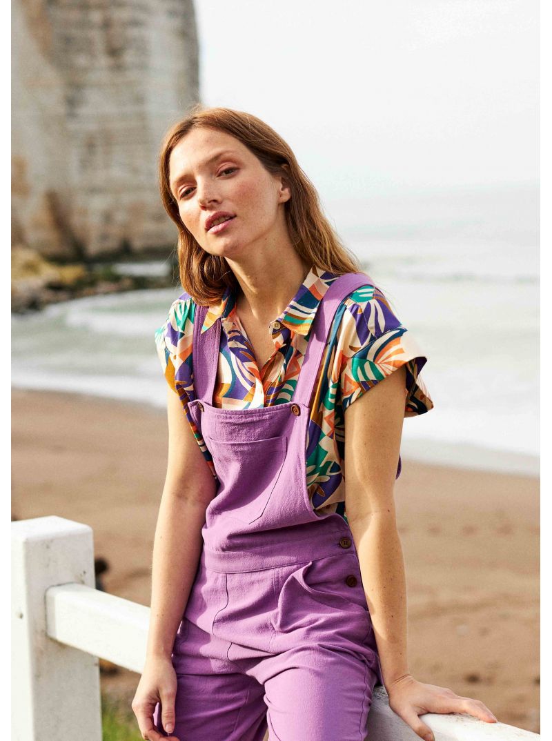 Pralin Blouse - Print Fragomen by Ekyog