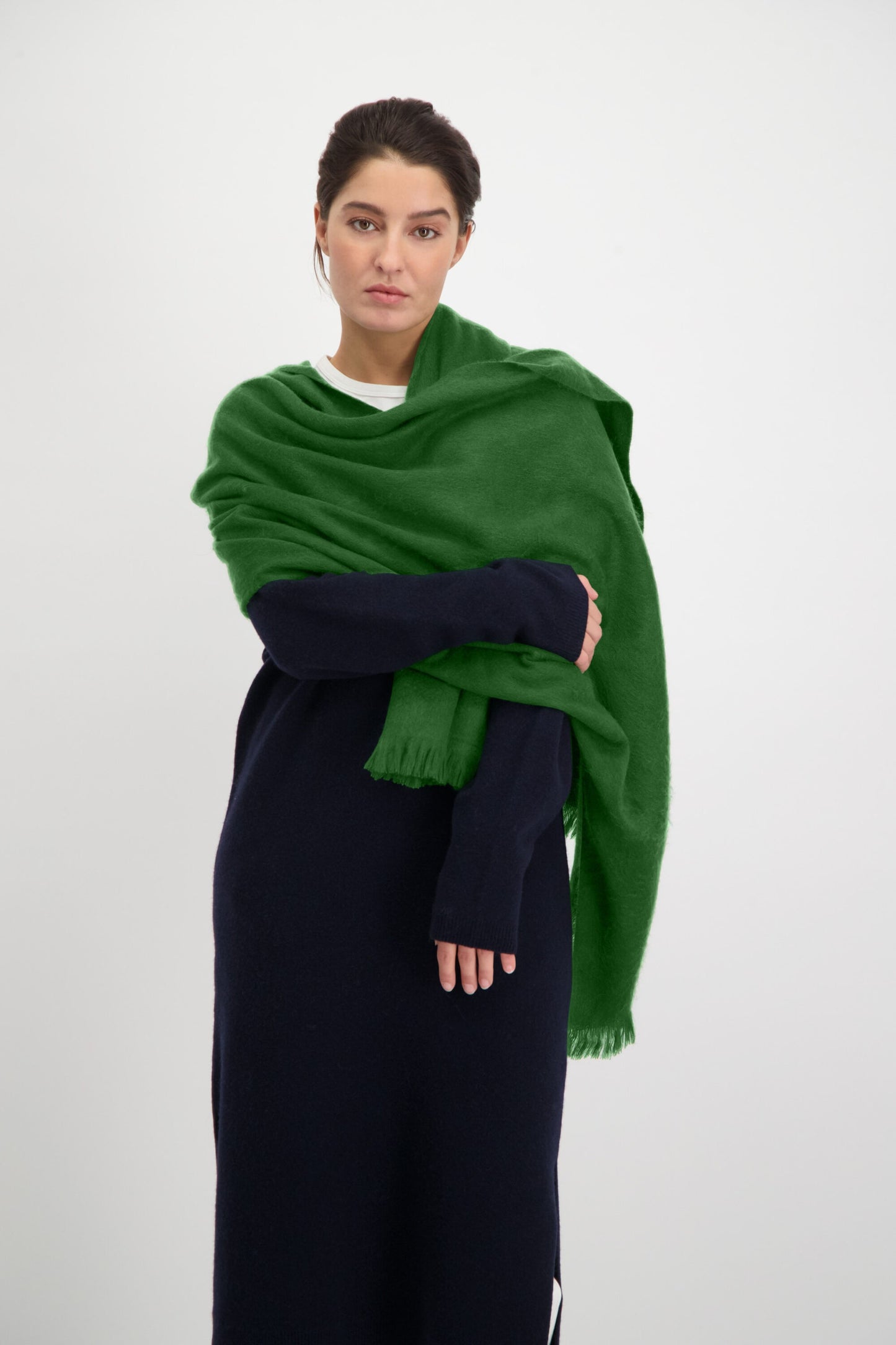 Spring Green Single Scarf by Alpaca Loca