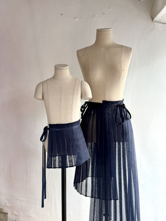 Samm Set of 3 Half Aprons - Blue by Troa - PRE-ORDER