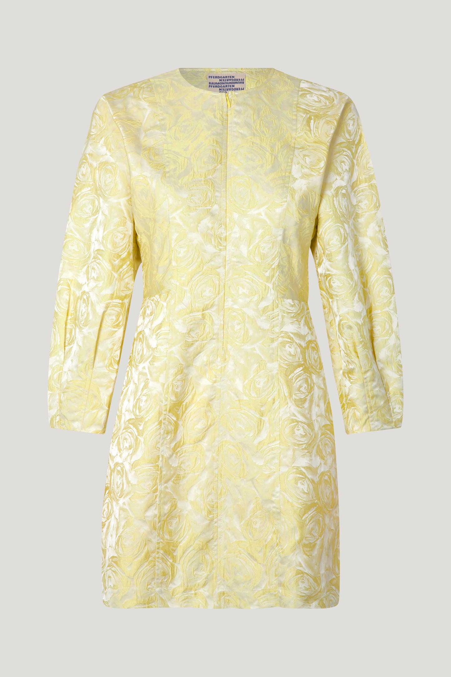 Amyra Dress - Yellow Rose Jaquard by Baum und Pferdgarten